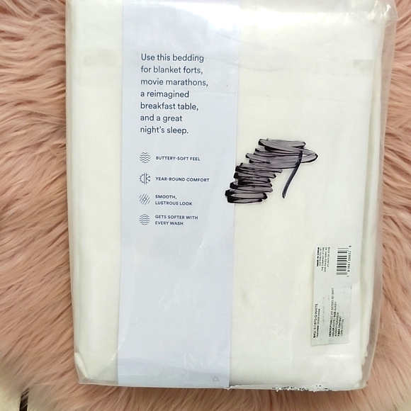 Brand New THE COUNTRY STORE SATEEN DROP BED SKIRT-QUEEN - Picture 2 of 6